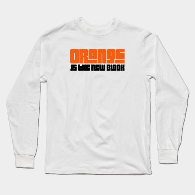 Orange Long Sleeve T-Shirt by Wyna Dizon